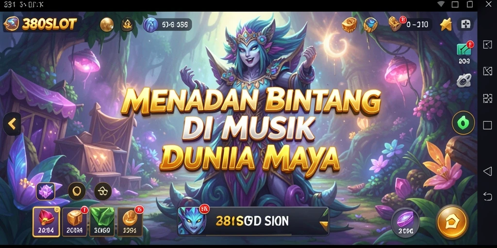 Screenshot gameplay 380SLOT menampilkan momen seru saat bermain musik.