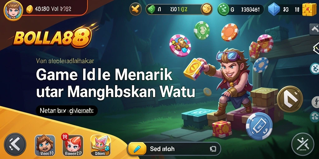Tampilan gameplay BOLA88 yang seru dan menghibur.