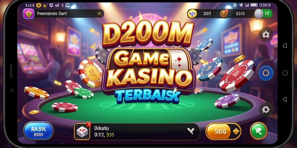 Tampilan gameplay D200M yang seru dan mendebarkan.