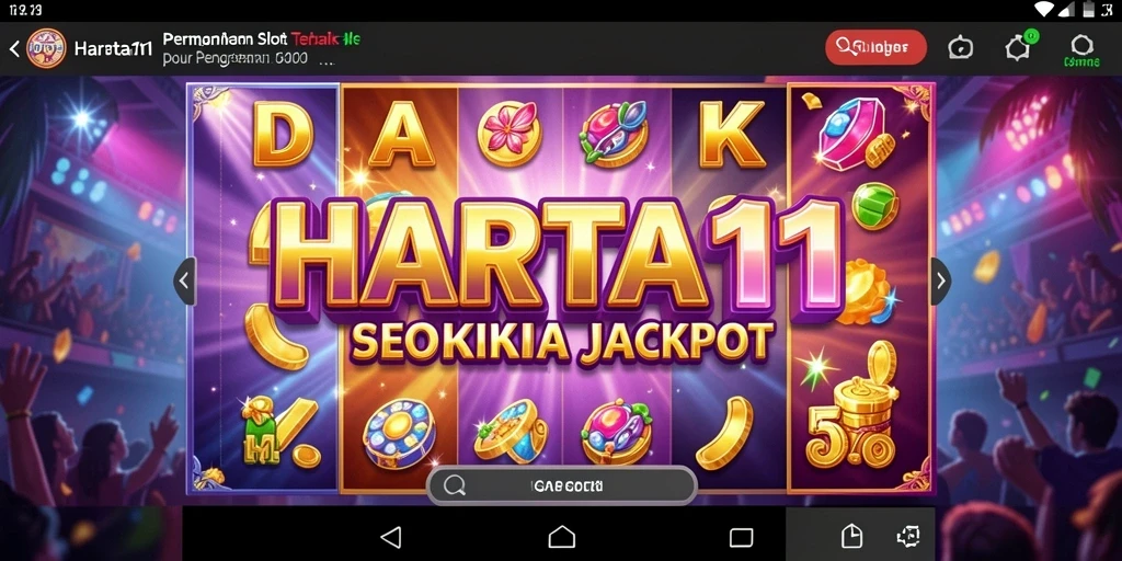 Gameplay HARTA11 yang menegangkan dengan berbagai fitur menarik.