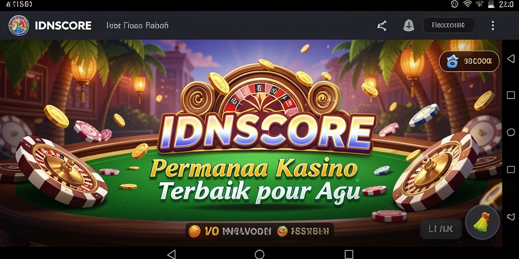 Tampilan gameplay IDNSCORE yang memukau dan penuh aksi.