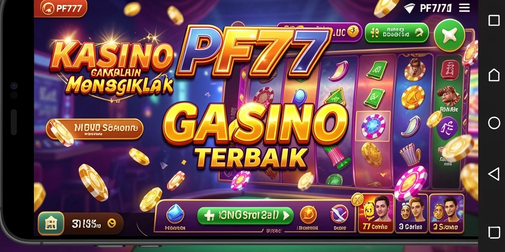 Tampilan menarik dan antarmuka user-friendly PF777.