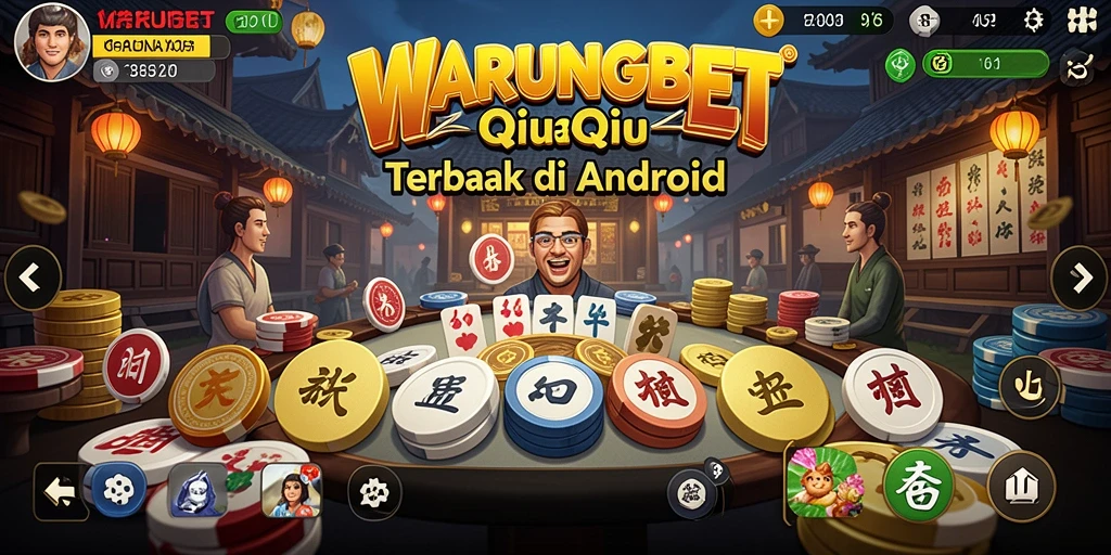 Tampilan gameplay seru dari WARUNGBET dalam QiuQiu.